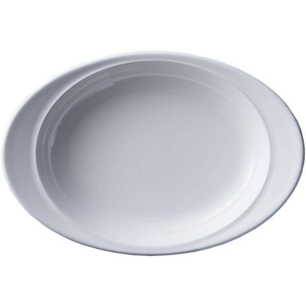 野田琺瑯(Nodahoro) カレー パスタ 皿 ホーロー 耐熱 楕円形 オーバル オーブン対応 2...