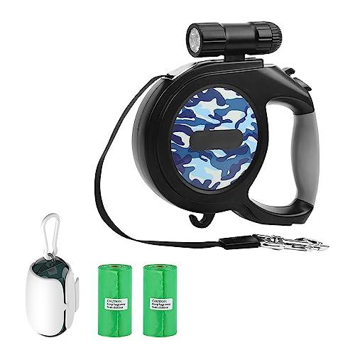 Dopet 新型 犬用リード 伸縮式リード 散歩ひも 最長8ｍ 適応体重50kg 耐抵抗力最大190...