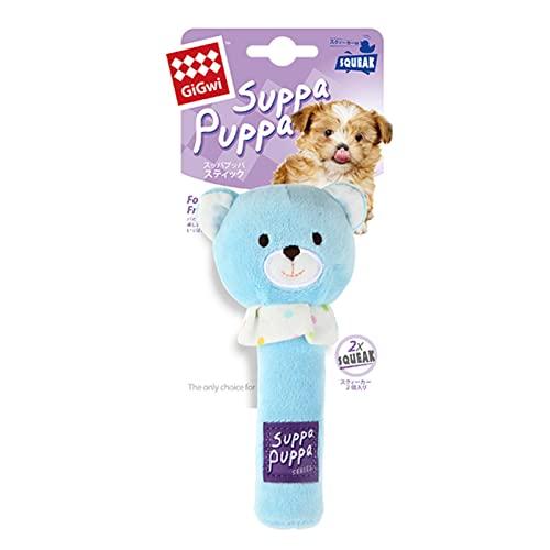 GiGwi(ギグウィ) 犬用おもちゃ 犬用ぬいぐるみ スッパプッパ スティック ベアー