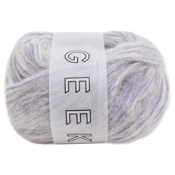 DARUMA ギーク 毛糸 並太 Col.7 パープル 系 30g 約70m 01-5710