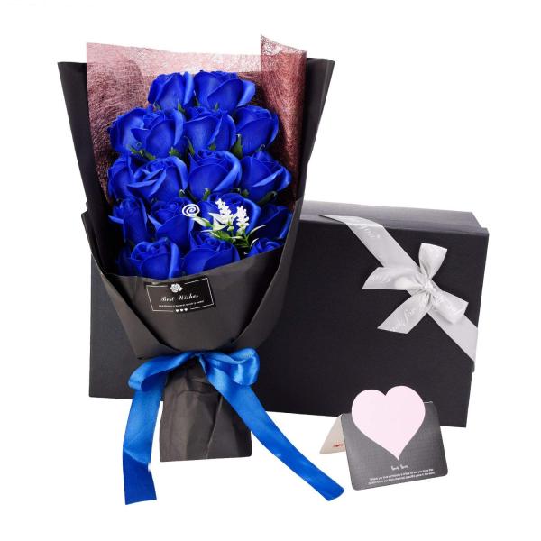 ソープフラワー AlfaView 花束 ギフト バラ ユリ 枯れない花 お祝い 結婚祝い プロポーズ...