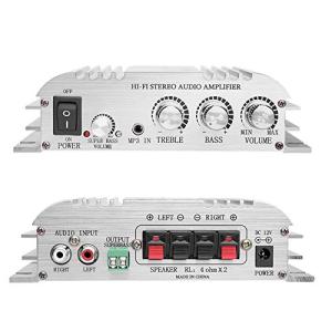 Donner パワーアンプ Bluetooth5.0 オーディオアンプ 最大出力440W