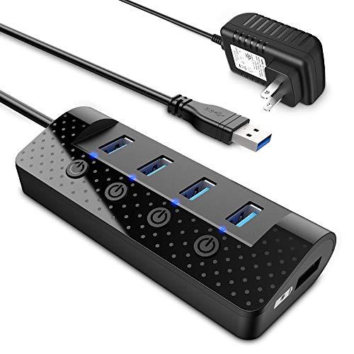 USBハブ 電源付き atolla USB3.0Hub 4ポート増設 + 1充電ポートUSB拡張【独...