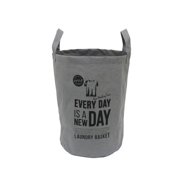 東和産業 ランドリー収納 グレー 約380××520cm UB ランドリーバスケット