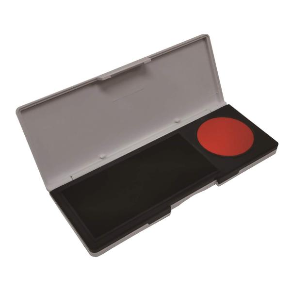 サンビー モリヤマ スタンプ台 朱肉 シュスタ ミニ 速乾 ホワイト GF-M01