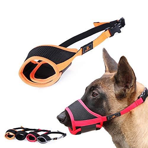 養楽堂 犬のマズル 犬用マズル口輪 無駄吠え 噛みグセ キズなめ 咬みつき防止 アップグレード 柔ら...