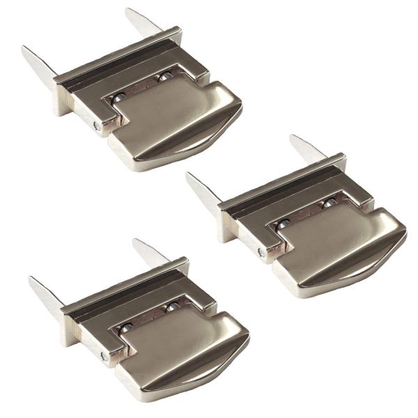 日本紐釦貿易(Nippon Chuko) オコシ金具(平型) 3個入 シルバー