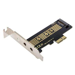 JSER Xiwai ロープロファイル PCI-E 3.0 x1レーン - M.2 NGFF M-Key SSD Nvme AHCI PCI Expr｜goodzero