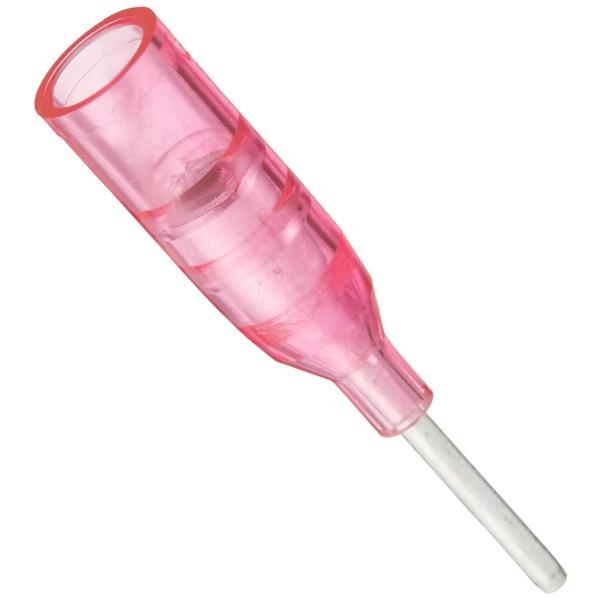 ニチフ端子工業 銅線用 絶縁被覆付圧着端子(TC形)棒形 赤透明 TGV TC-1.25-9T *R...