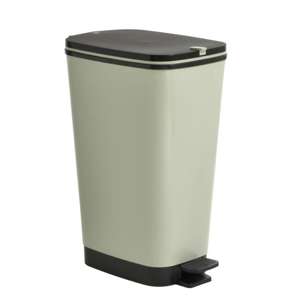 CURVER(カーバー) ペダル式ゴミ箱 セージ 45L グリーン ゴミ箱 収納 キッチン リビング...