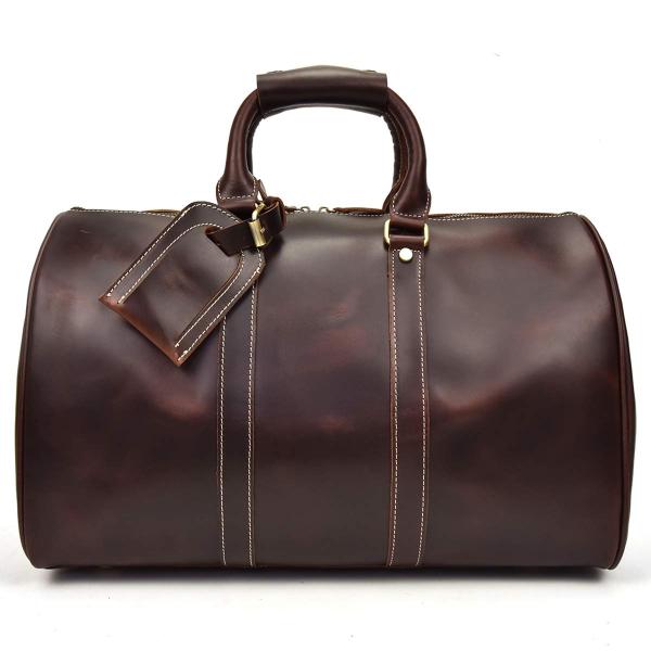 ボストンバッグ 本革 メンズ 2泊 レザー トラベルバッグ 男女兼用 機内持ち込み 2way 旅行鞄...