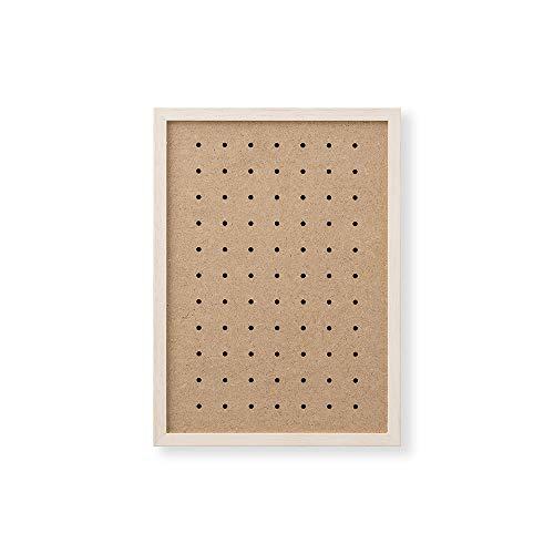 大仙 有孔ボードパネル A4 アンティークホワイト PE袋入 M100W0603