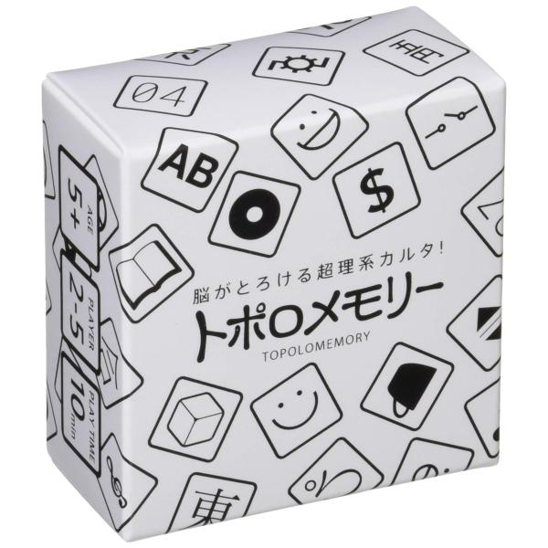 バンソウ トポロメモリー (2人以上用 10分 5才以上向け) ボードゲーム