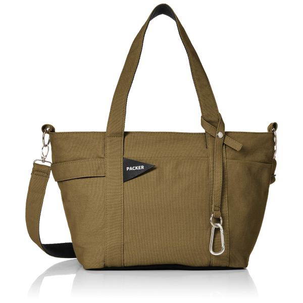 [スプルス] マザーズバッグ マルチ2WAYキャンバストート カーキ