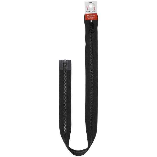 YKK クリックトラック オープンファスナー 60cm #580 黒 5VCTO-60BL