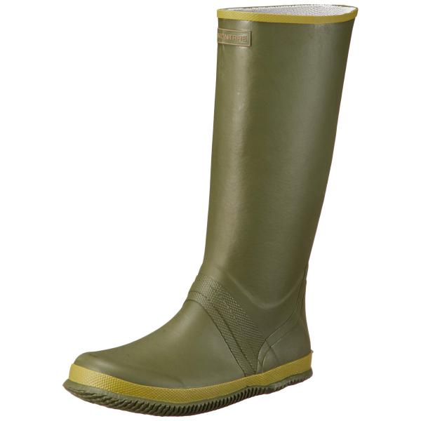 [アキレス] レインブーツ 長靴 折りたたみ可能 軽量 レディース メンズ ILB 0760 カーキ...