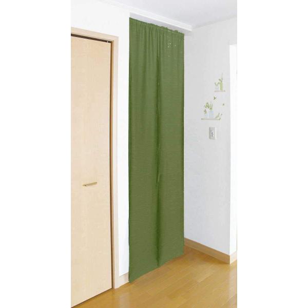 【cloth shop 布や】間仕切り カーテン リビング 階段 用 幅 約90x丈240cm 1枚...