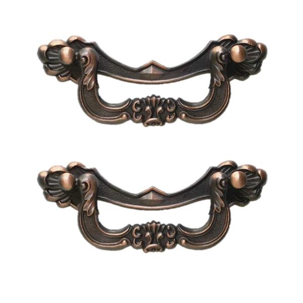 アンティーク風 取っ手／マークかん GB色【取り付けピッチ：79mm】2個入れ 日本製