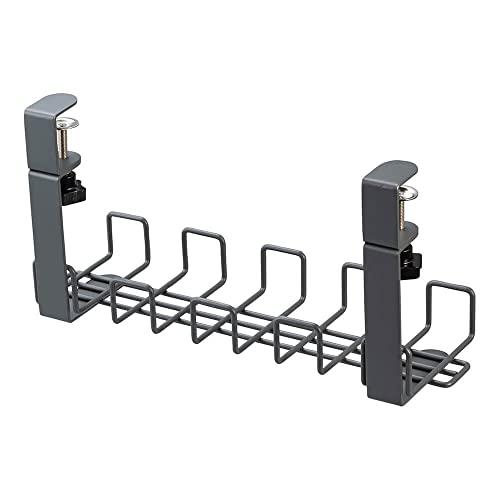 プラス Garage 幅39.7cm ワイヤーケーブルトレー 穴あけ不要 配線トレー 配線整理 収納...