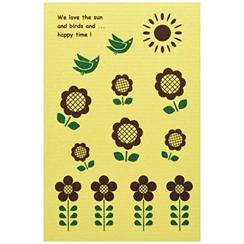 BLITZ ブリッツ 100%天然繊維 ドイツのフキン ひまわり