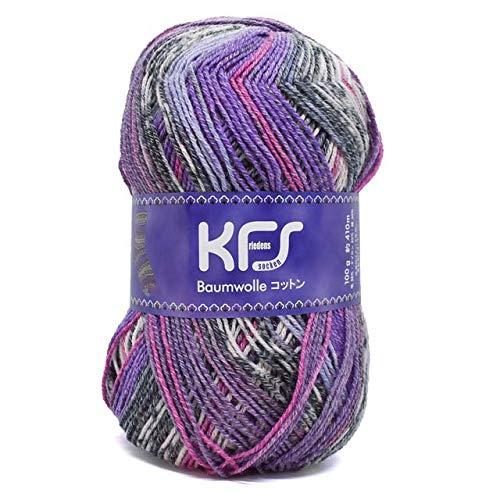 毛糸 Opal-オパール- オリジナルコットン Opal KFS187 アハツェン パープル系 マル...