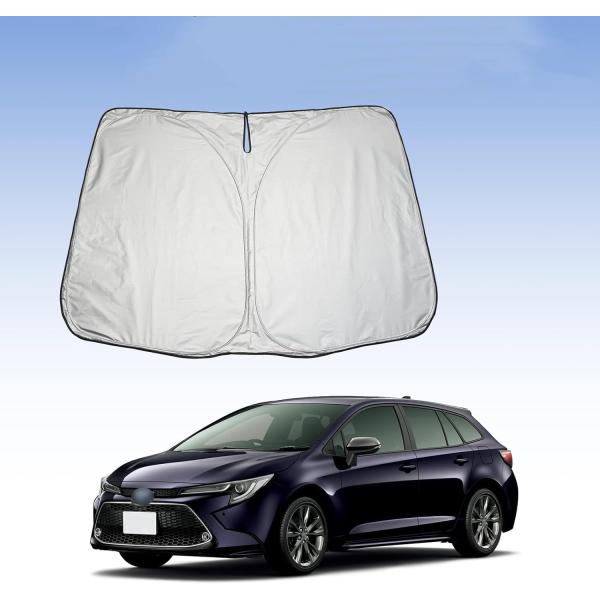 【LFOTPP】トヨタ カローラスポーツ 2019+ フロントガラス用 サンシェード 日よけ 日差し...