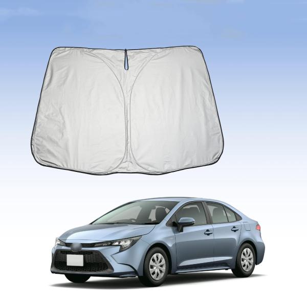 LFOTPP トヨタ カローラスポーツ 2019+ フロントガラス用 サンシェード 日よけ 日差しカ...