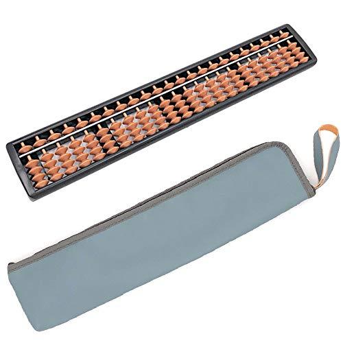 （なないろ館）そろばん 算盤 23桁 4玉 スタンダード ソロバン（本体 + 専用ケース新橋色）