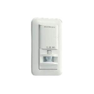 大光電機 DAIKO 壁付人感センサースイッチ トイレ壁取付換気扇連動用ほんのり点灯人感センサースイ...