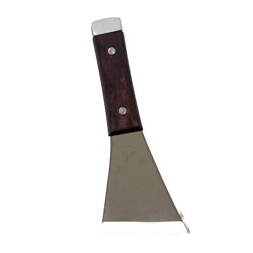 ハケ市 Ｙ型 皮スキ ステンレス ハンマー付き 75mm 1本