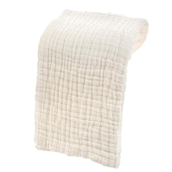 haruju ガーゼケット 6層 タオルケット ベビー 肌にやさしい 綿ガーゼ (ホワイト)