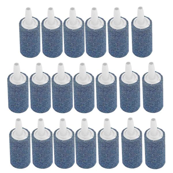 20個 エアストーン いぶきエアストーン エアーストーン アクアリウムエアストーン 円筒形エアストー...