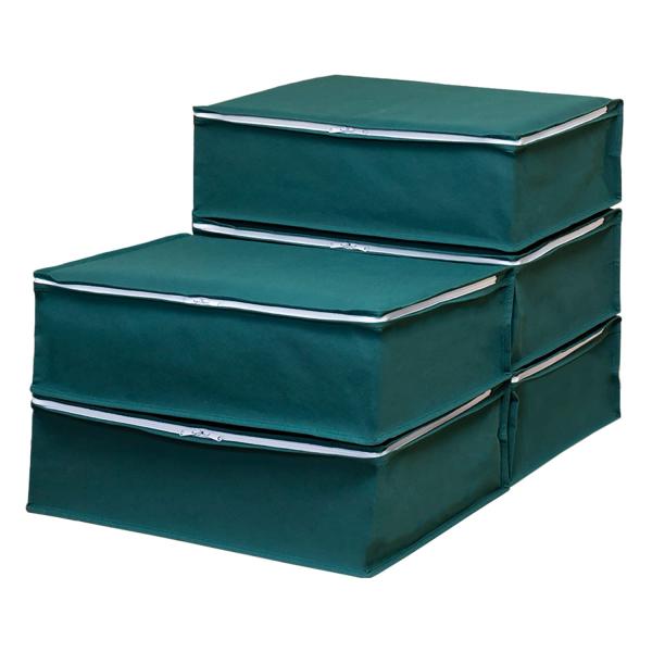 アストロ 衣類収納ケース 2枚組 通気性の良い不織布がホコリなどの汚れをガード 三方開き 洋服収納ボ...