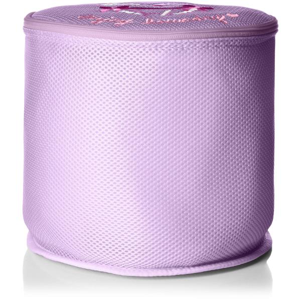 [ナルエー] ランドリーネット・ポーチ 丸型BIGランドリーケース 98980 パープル 日本 表記...