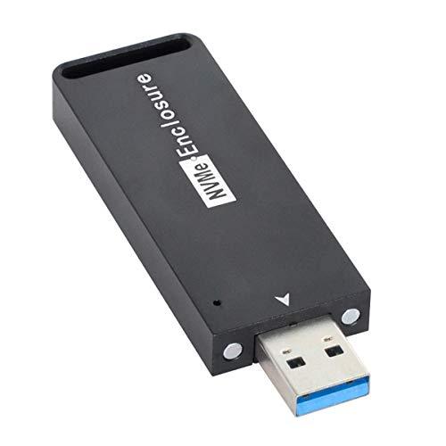 Xiwai USB 3.1 Gen2 10Gbps to NVME PCI-E M-Key ソリッド...