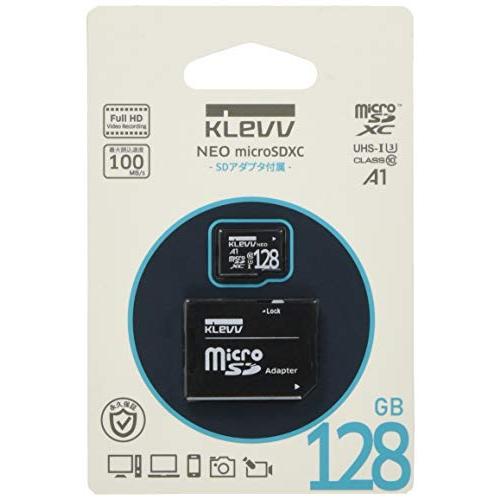 KLEVV microSDXC 128GB UHS-I U3 Class10 V10 A1 最大読込...