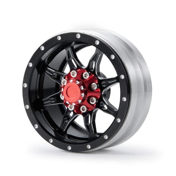 1.9ビードロックホイール ホイールハブ 12mm六角ハブタイヤインナー AXIAL SCX10 9...