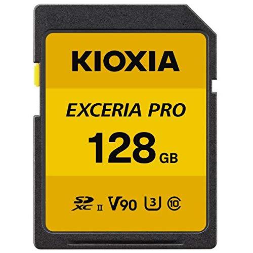 KIOXIA EXCERIA PRO SDXC UHS-II メモリカード 128G KSDXU-A...