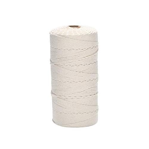 マクラメ 紐 ロープ 2mm コットン 綿 コード Gany ベージュ (200m)