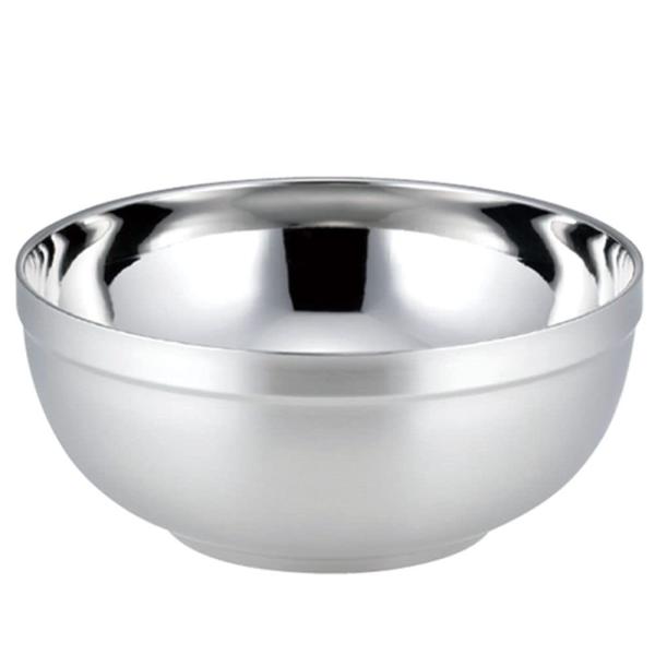 カクセー ステンレスどんぶり シルバー 満水容量:1.6L HOL-02