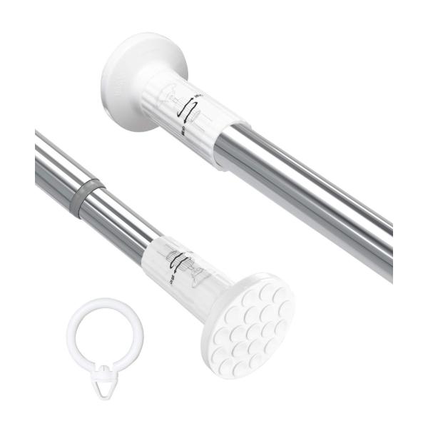 突っ張り棒 強力 4m つっぱり棒 ステンレス 伸縮棒 強負荷 ものほし竿 ドリル不要 物干し竿 洗...