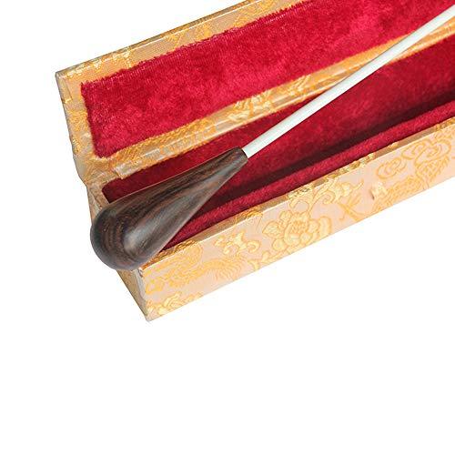 指揮棒 タクト音楽指揮バトン 天然黒檀木製 ボックス付き