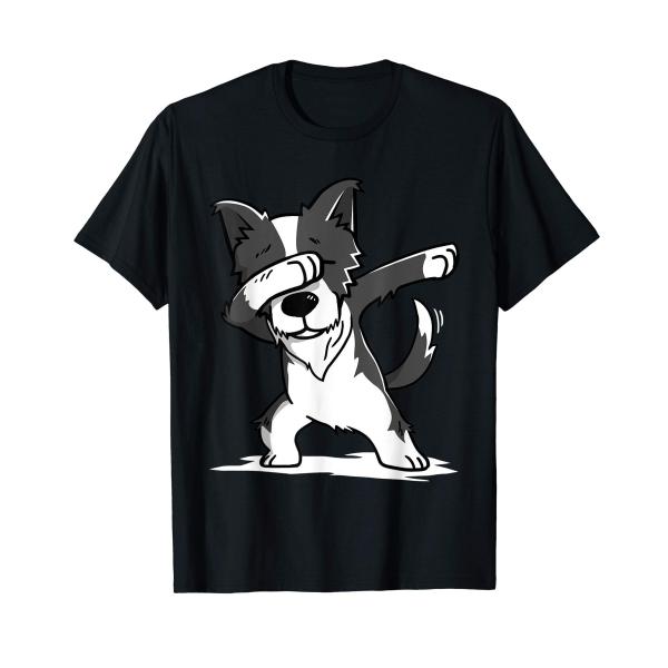 ダブダンスボーダー・コリー犬 Tシャツ
