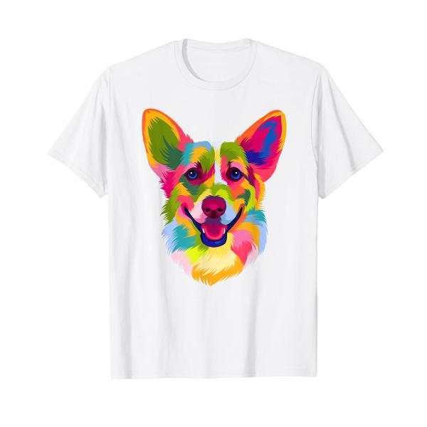 Pop Art Welsh Corgi ペット好きの方へのギフト メンズ レディース キッズ 犬 犬...