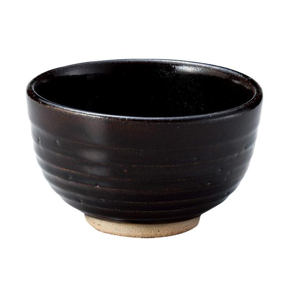 萬古焼 丼 5号 16cm 天目 日本製 17205