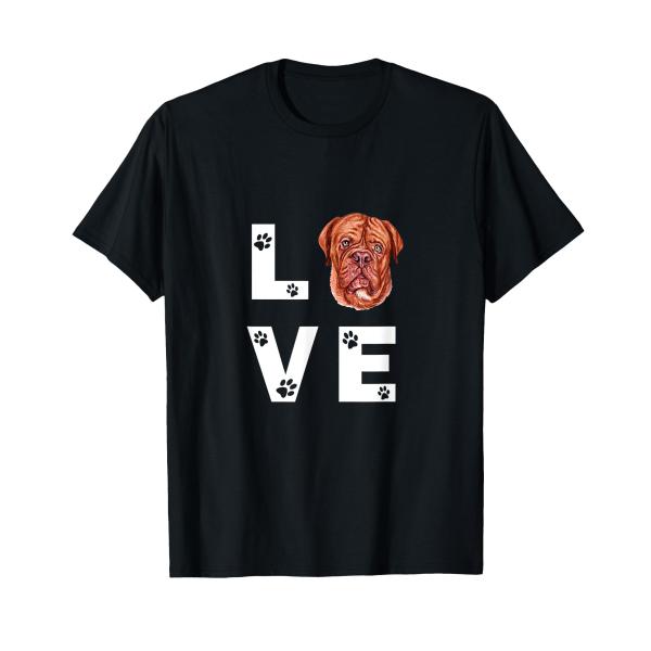 かわいいフレンチマスティフ犬の子犬の愛のギフト Tシャツ