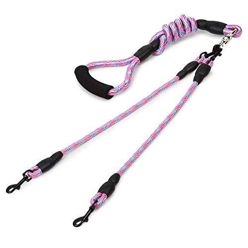Botocoo 犬 リード 2匹用2頭引きリード小型犬 お散歩 しつけ 持ちやすい絡まらない ドッグ...