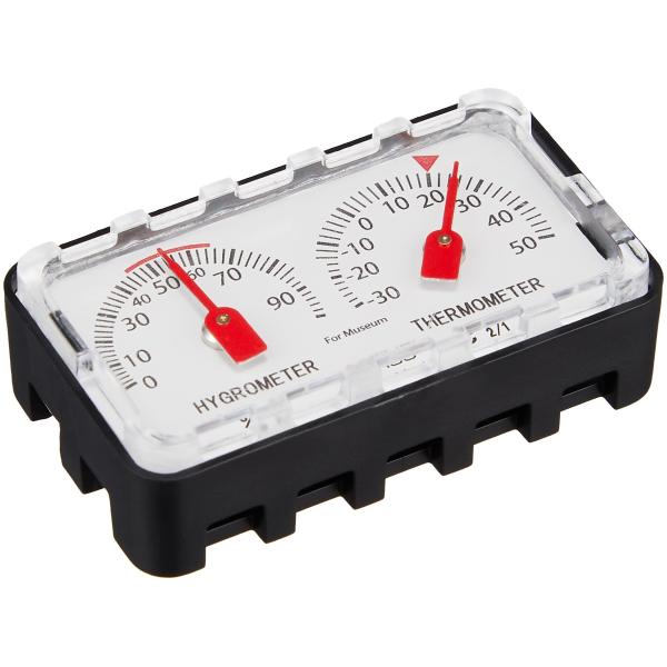 GRUS(グルス) 日本製 精密温・湿度計 卓上 美術館用 GRS104M