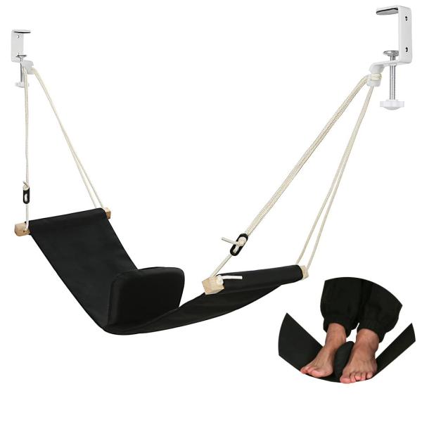 Yamasan 足らっく フットレスト ハンモック式 セパレートクッション付き 足休め 足置き