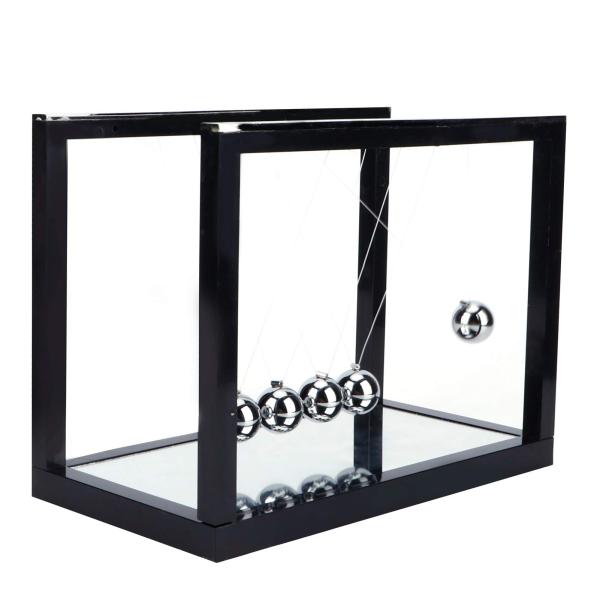 xuuyuu.. ニュートンのゆりかご 振り子ボール 物理学振り子 減圧玩具 衝撃玉 インテリア 実...